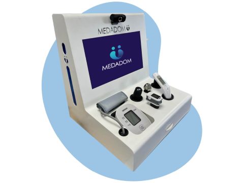 Cabine de téléconsultation Medadom — Pharmacie Naturalya